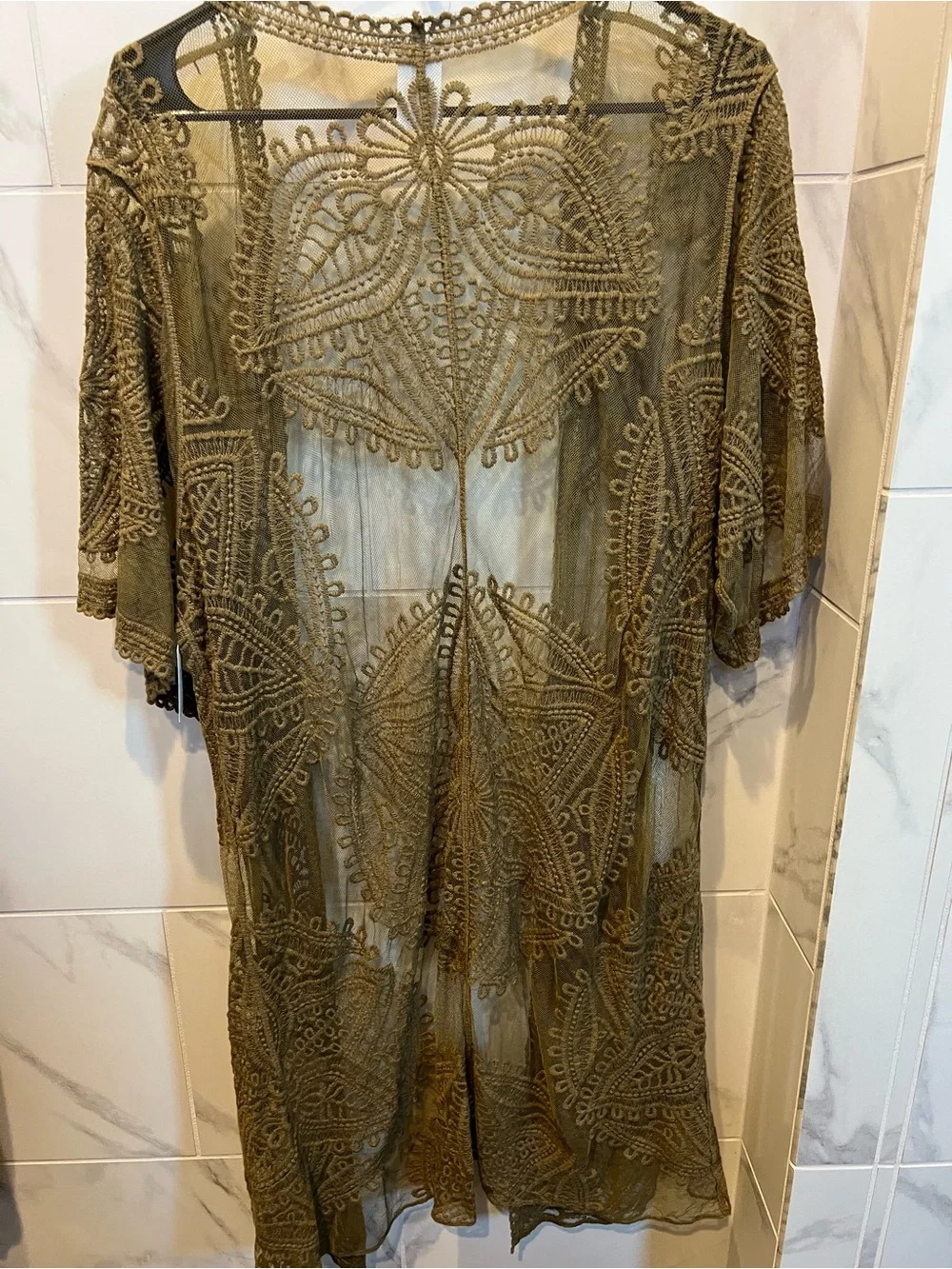 Time and Tru Women's Lace Layering Piece NWT size L-XL $12 - Picture 2 of 3
